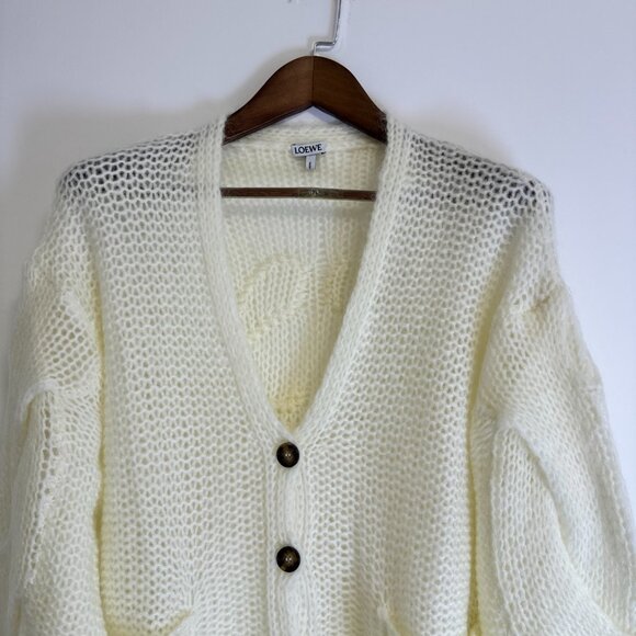 Loewe Anagram Mohair Cardigan - Picture 6 of 13